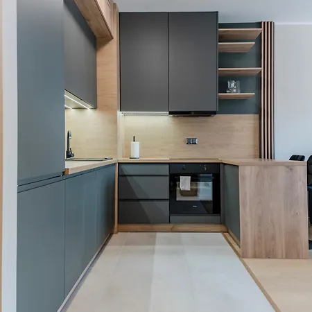 Peaceful Horizon By Aparo - Nowy Apartament, Winda, łóżeczko Turystyczne, Balkon, 5 Piętro, Szpital Ckd, Apartament