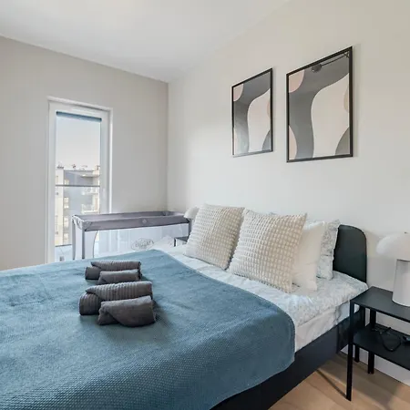 Peaceful Horizon By Aparo - Nowy Apartament, Winda, łóżeczko Turystyczne, Balkon, 5 Piętro, Szpital Ckd, *