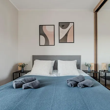 Peaceful Horizon By Aparo - Nowy Apartament, Winda, łóżeczko Turystyczne, Balkon, 5 Piętro, Szpital Ckd, * Łódź