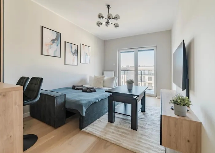 Peaceful Horizon By Aparo - Nowy Apartament, Winda, Lozeczko Turystyczne, Balkon, 5 Pietro, Szpital Ckd, * Лодзь