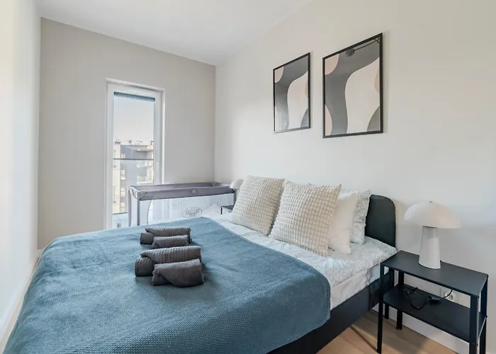 Peaceful Horizon By Aparo - Nowy Apartament, Winda, Lozeczko Turystyczne, Balkon, 5 Pietro, Szpital Ckd, *