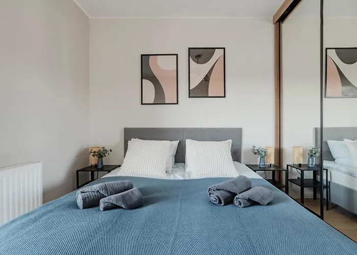 Peaceful Horizon By Aparo - Nowy Apartament, Winda, Lozeczko Turystyczne, Balkon, 5 Pietro, Szpital Ckd, * Лодзь